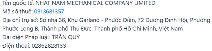 NNM - Company information